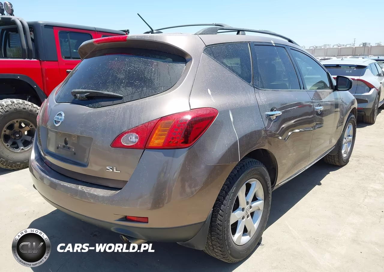 2009 Nissan Murano Sl VIN:JN8AZ18U09W024191 - 4