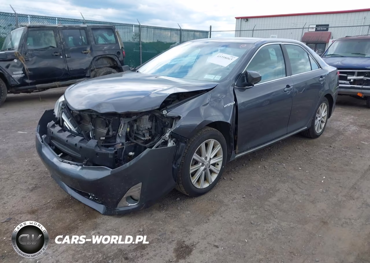 2013 Toyota Camry Hybrid Xle VIN:4T1BD1FK7DU075140 - 2