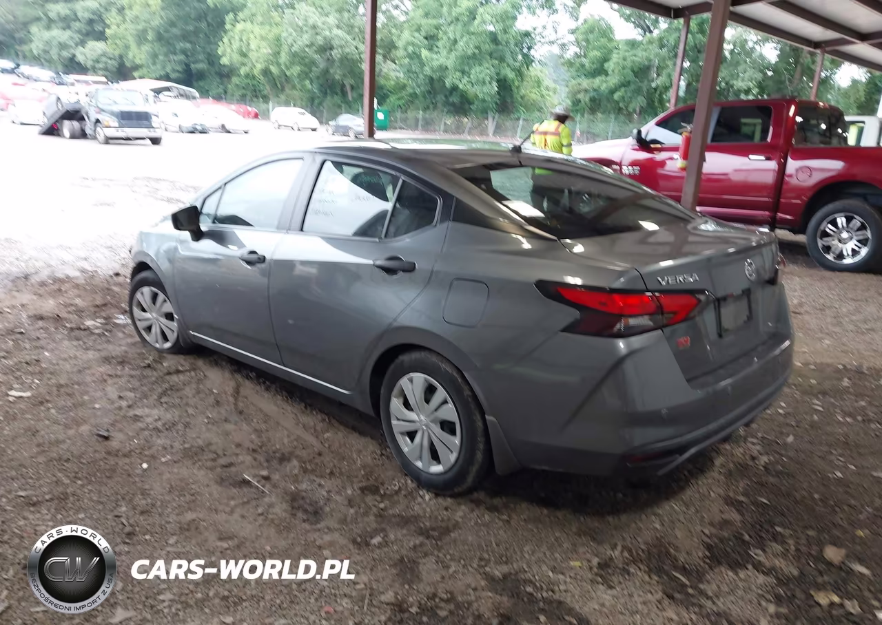2020 Nissan Versa S Xtronic Cvt VIN:3N1CN8DV1LL843718 - 3