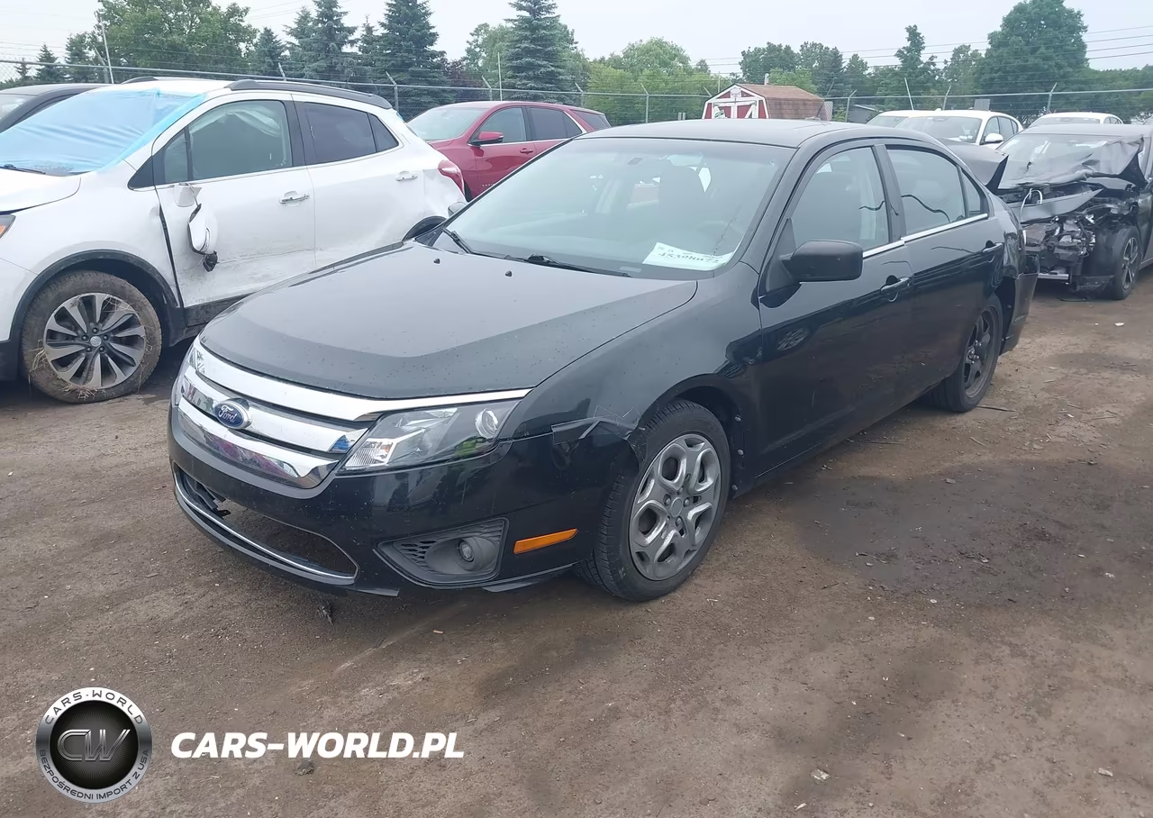 2010 Ford Fusion Se VIN:3FAHP0HA1AR322598 - 2