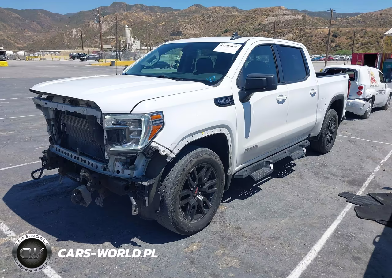 2022 GMC Sierra 1500 Limited 4Wd Short Box Elevation VIN:3GTU9CED4NG122609 - 2