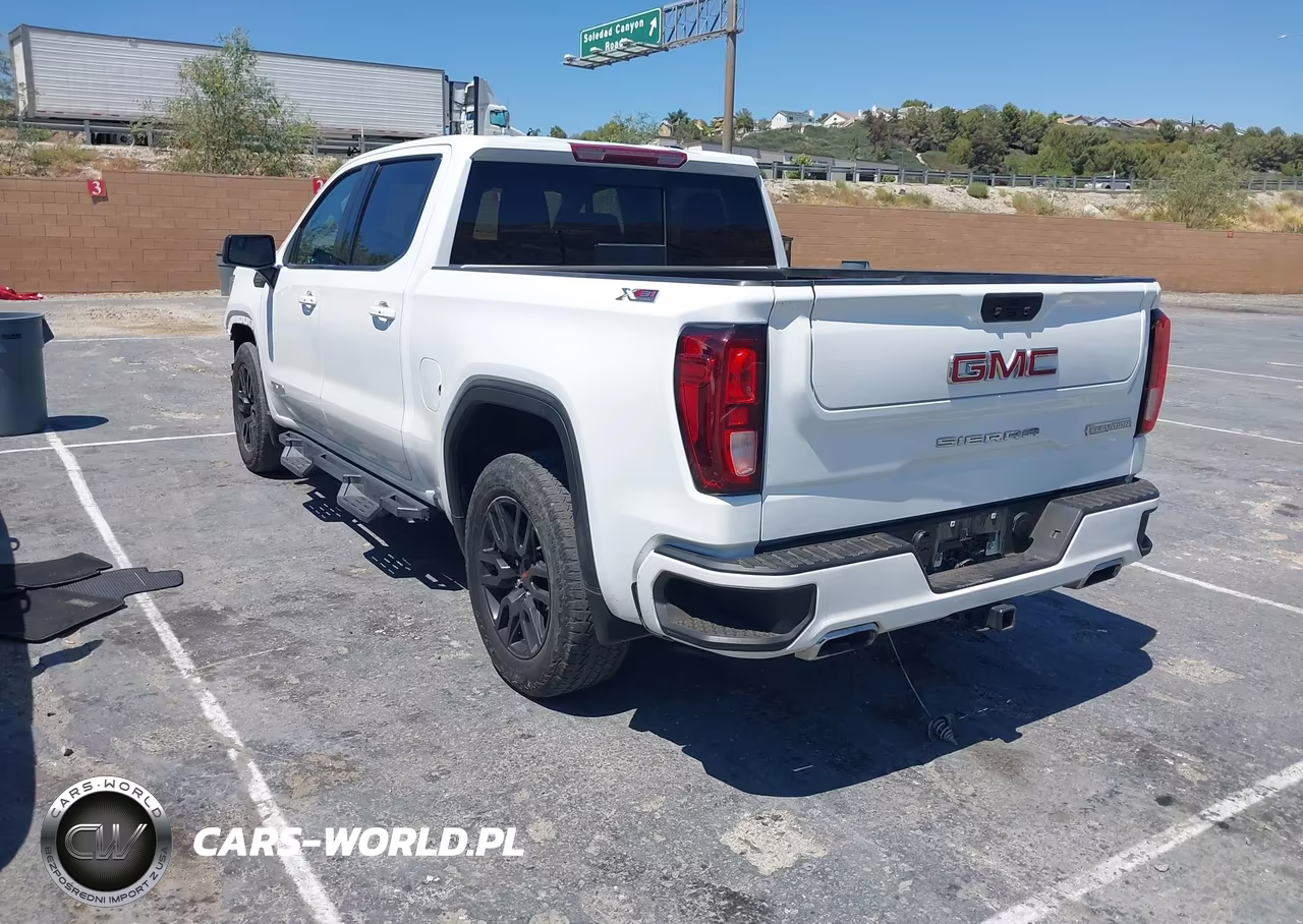 2022 GMC Sierra 1500 Limited 4Wd Short Box Elevation VIN:3GTU9CED4NG122609 - 3