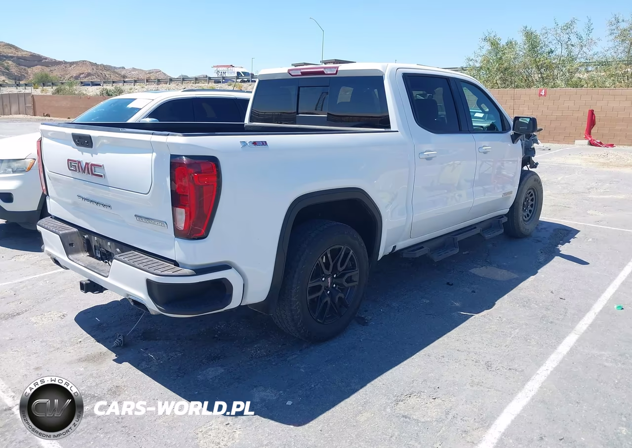 2022 GMC Sierra 1500 Limited 4Wd Short Box Elevation VIN:3GTU9CED4NG122609 - 4
