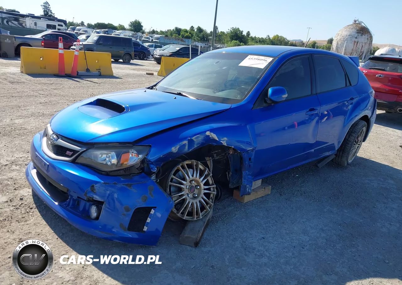 2008 Subaru Impreza Wagon (Natl) Sti W-Gold Wheels-Nav VIN:JF1GR89608L833761 - 2