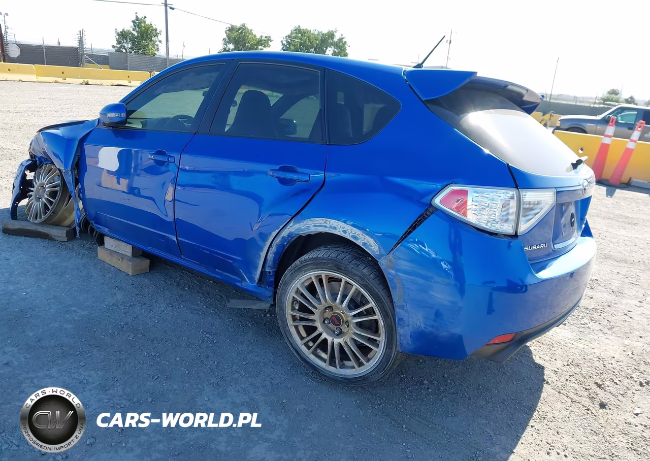 2008 Subaru Impreza Wagon (Natl) Sti W-Gold Wheels-Nav VIN:JF1GR89608L833761 - 3