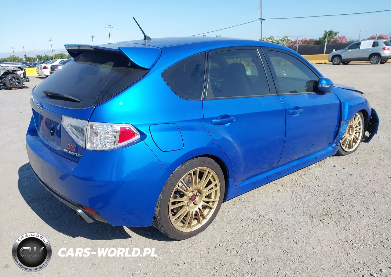2008 Subaru Impreza Wagon (Natl) Sti W-Gold Wheels-Nav VIN:JF1GR89608L833761 - 4