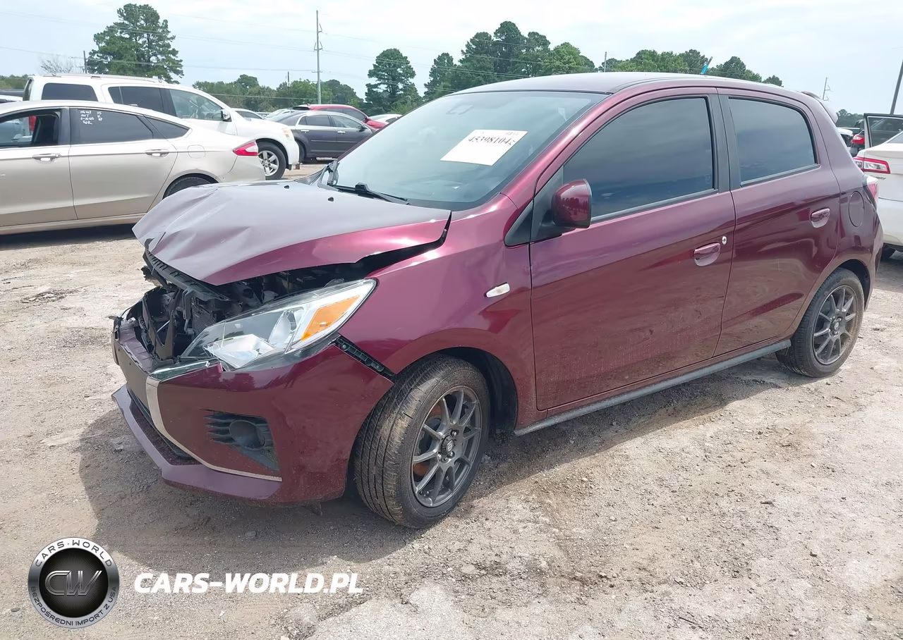 2023 Mitsubishi Mirage Es-Le VIN:ML32AUHJ1PH001747 - 2
