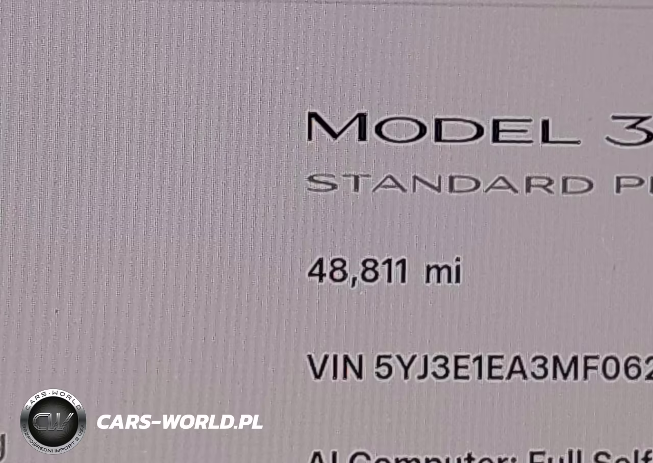 2021 Tesla Model 3 Standard Range Plus Rear-Wheel Drive VIN:5YJ3E1EA3MF062182 - 14