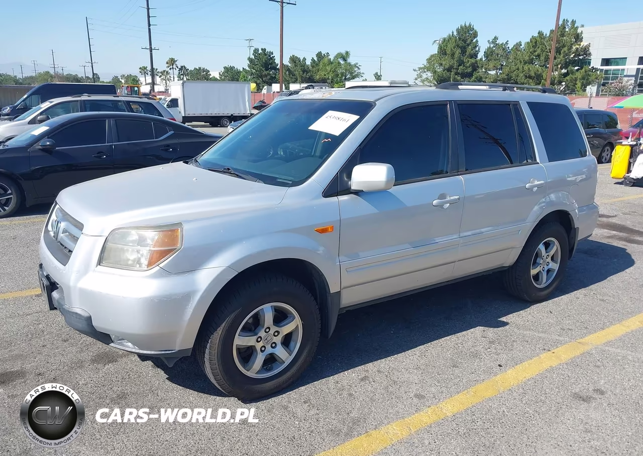 2007 Honda Pilot Ex-L VIN:5FNYF28607B015051 - 2