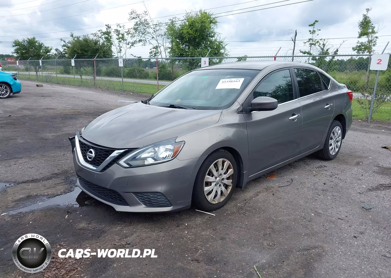 2016 Nissan Sentra Sv VIN:3N1AB7APXGY226830 - 2