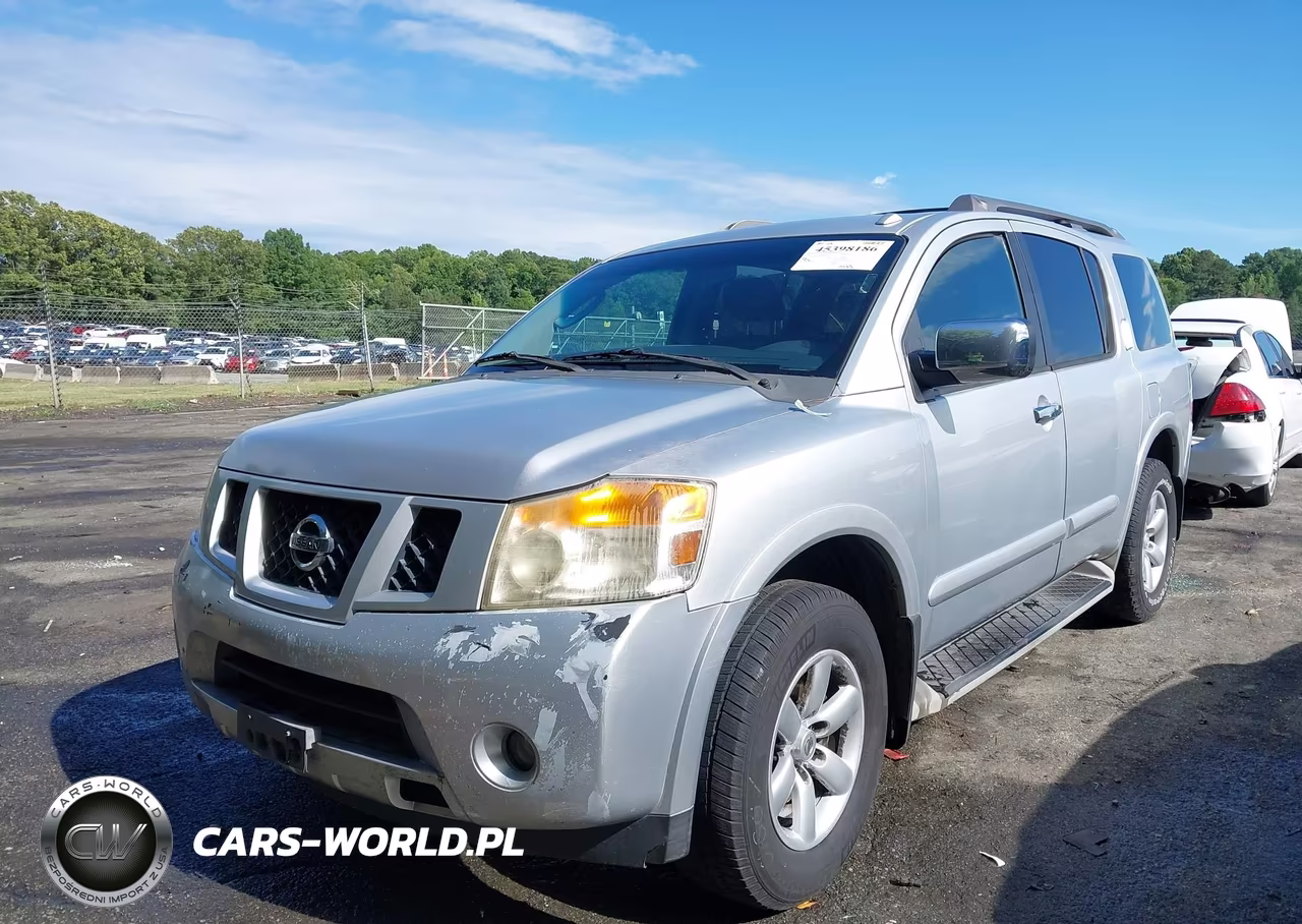2011 Nissan Armada Sv VIN:5N1AA0NC8BN611402 - 2