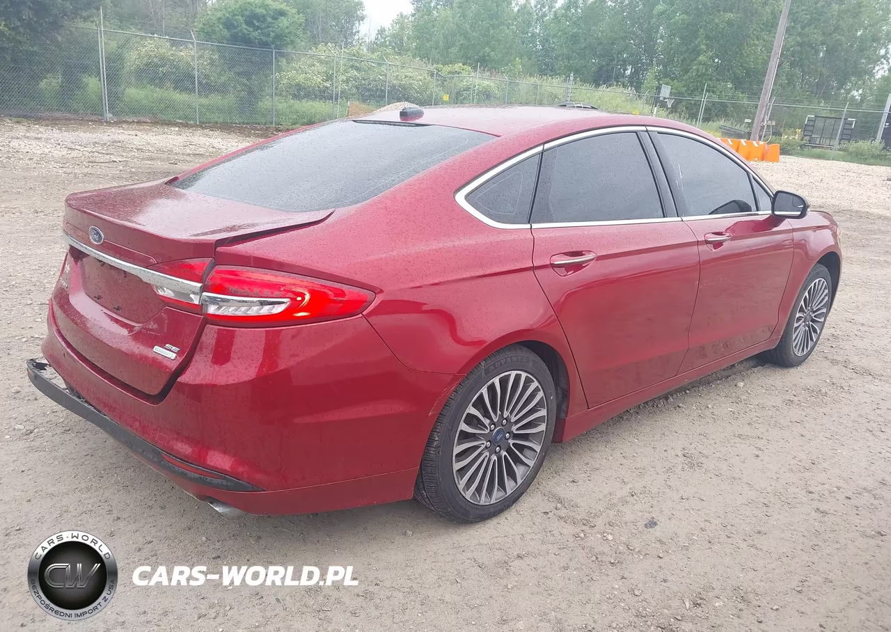 2017 Ford Fusion Se VIN:3FA6P0HD5HR185791 - 4