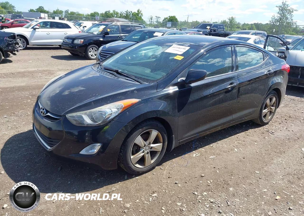 2013 Hyundai Elantra Gls VIN:5NPDH4AE0DH395656 - 2