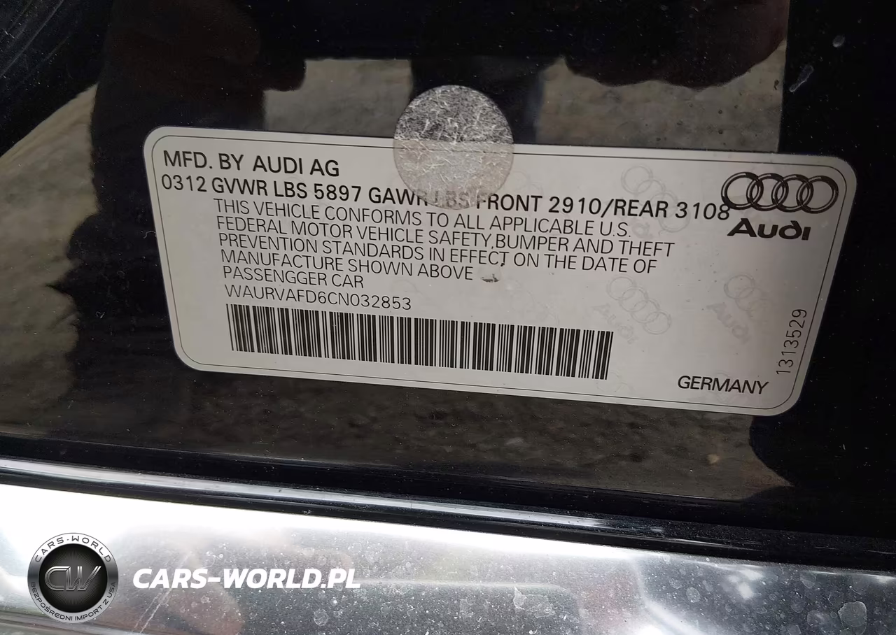 2012 Audi A8 L L 4.2 (Tiptronic) (No Longer Orderable) VIN:WAURVAFD6CN032853 - 9