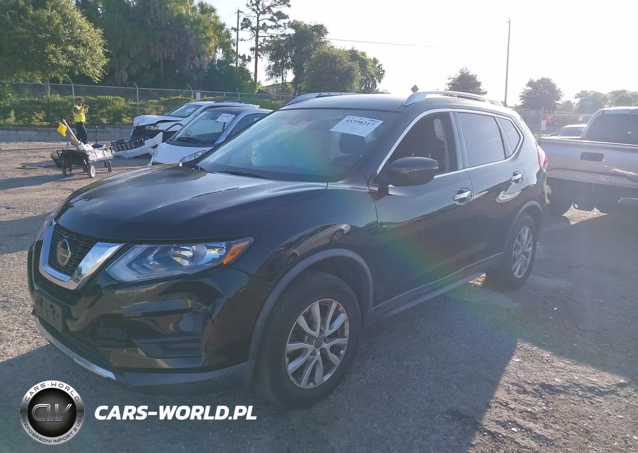 2019 Nissan Rogue Sv VIN:KNMAT2MV2KP527254 - 2