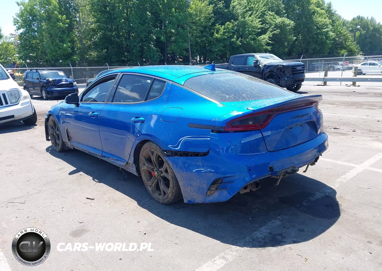 2019 Kia Stinger Gt VIN:KNAE35LC4K6052261 - 3
