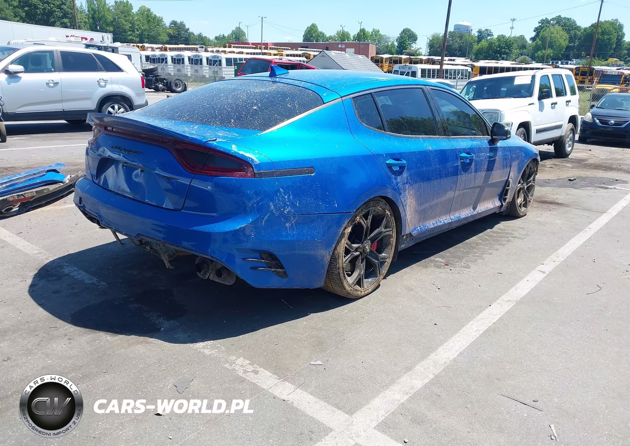 2019 Kia Stinger Gt VIN:KNAE35LC4K6052261 - 4