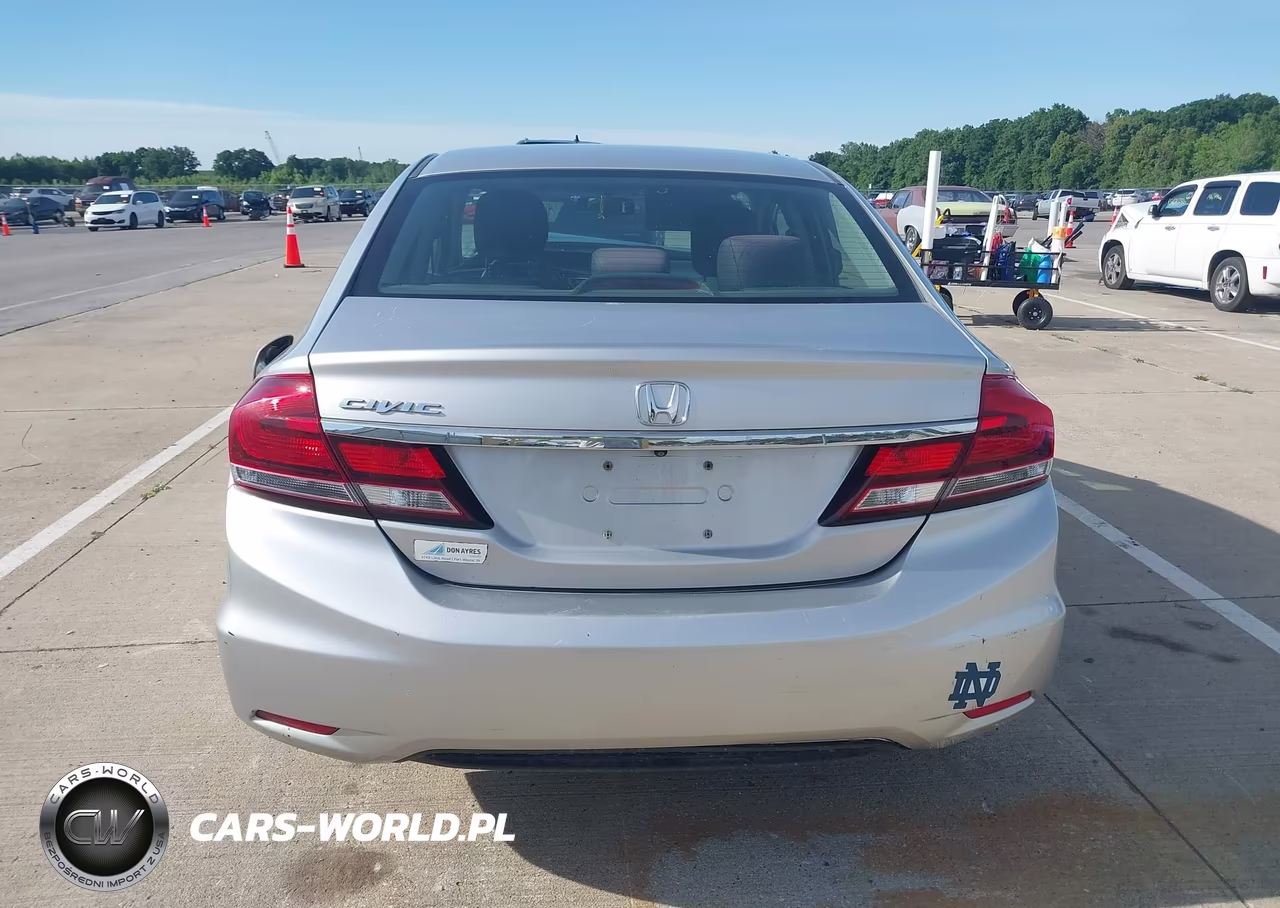 2013 Honda Civic Lx VIN:19XFB2F56DE010001 - 17