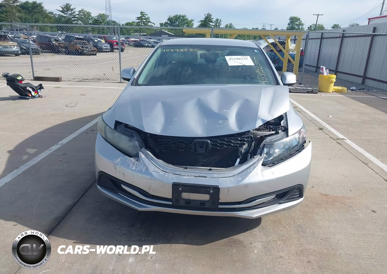 2013 Honda Civic Lx VIN:19XFB2F56DE010001 - 6
