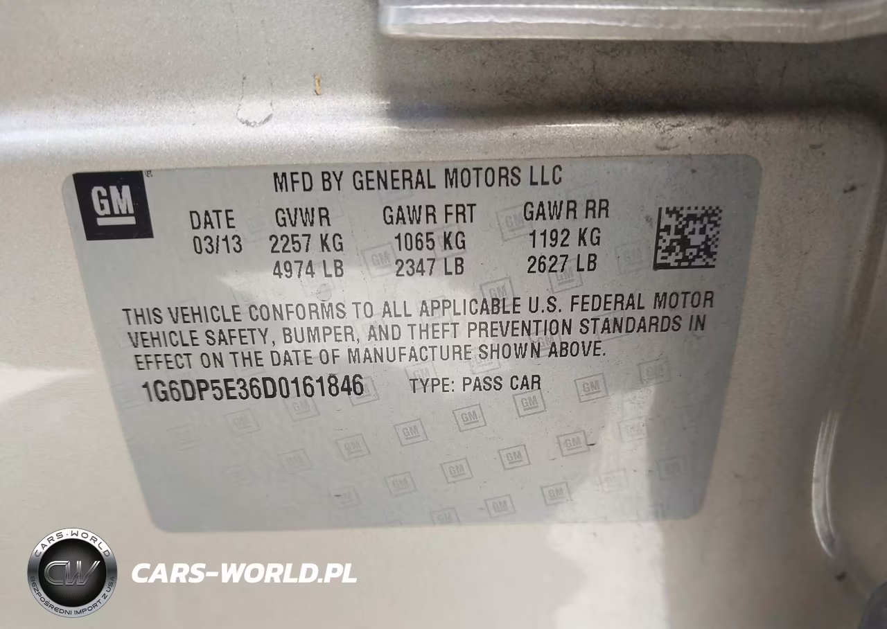 2013 Cadillac Cts Premium VIN:1G6DP5E36D0161846 - 9