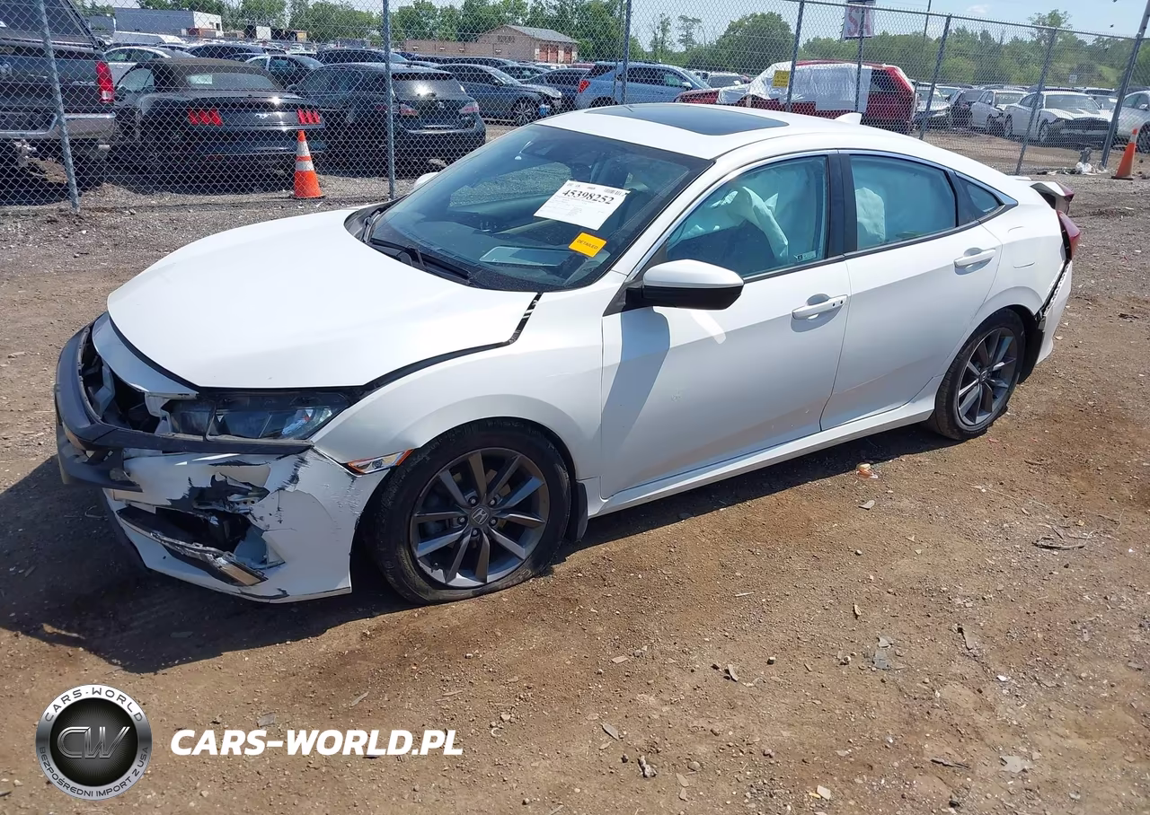 2021 Honda Civic Ex VIN:19XFC1F37ME005167 - 2