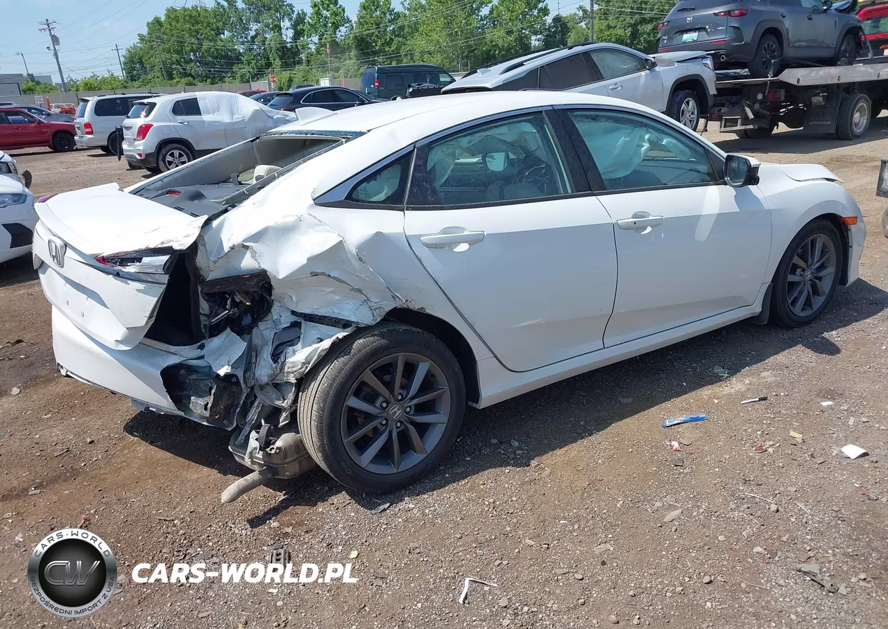 2021 Honda Civic Ex VIN:19XFC1F37ME005167 - 4