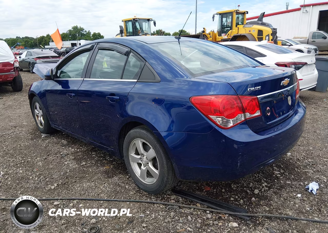 2013 Chevrolet Cruze Lt VIN:1G1PK5SB7D7274886 - 3