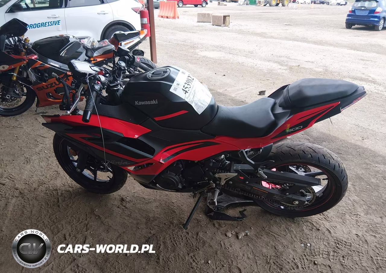 2025 Kawasaki Ex500 VIN:ML5EXGG14SDA60705 - 14