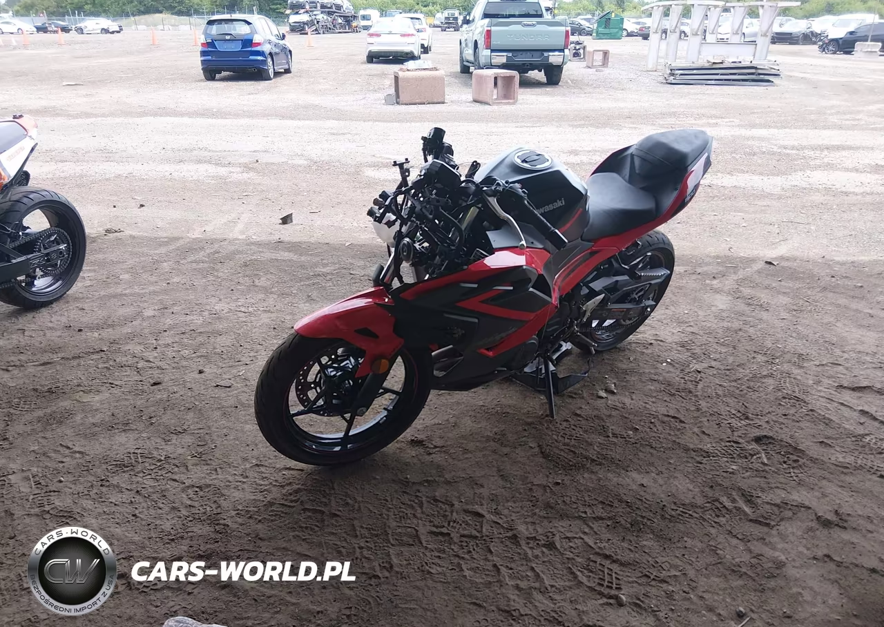2025 Kawasaki Ex500 VIN:ML5EXGG14SDA60705 - 2