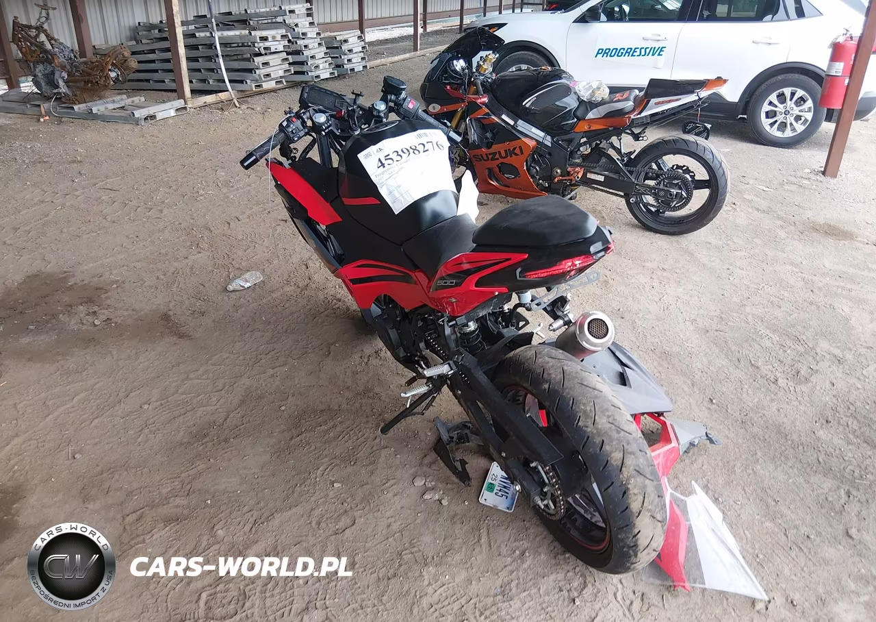2025 Kawasaki Ex500 VIN:ML5EXGG14SDA60705 - 3
