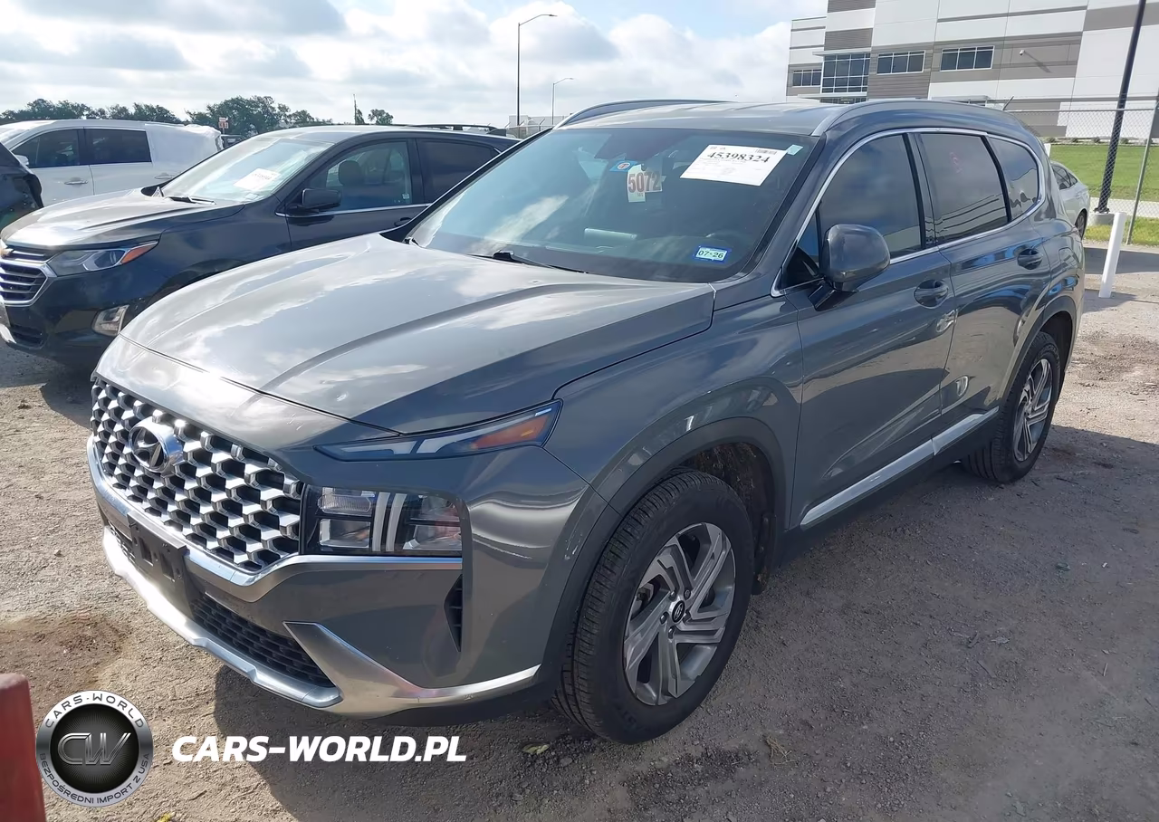 2021 Hyundai Santa Fe Sel VIN:5NMS24AJ6MH350997 - 2
