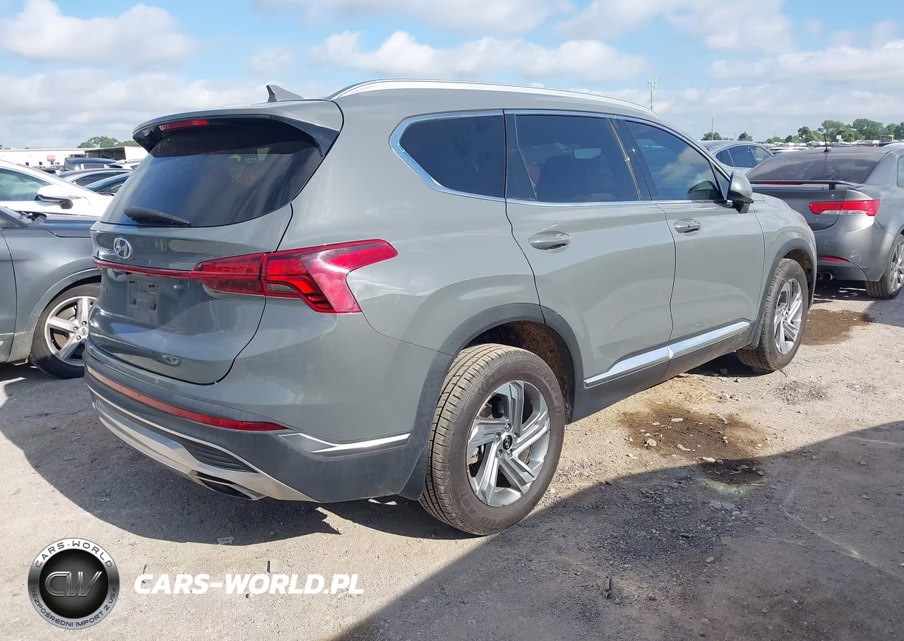 2021 Hyundai Santa Fe Sel VIN:5NMS24AJ6MH350997 - 4