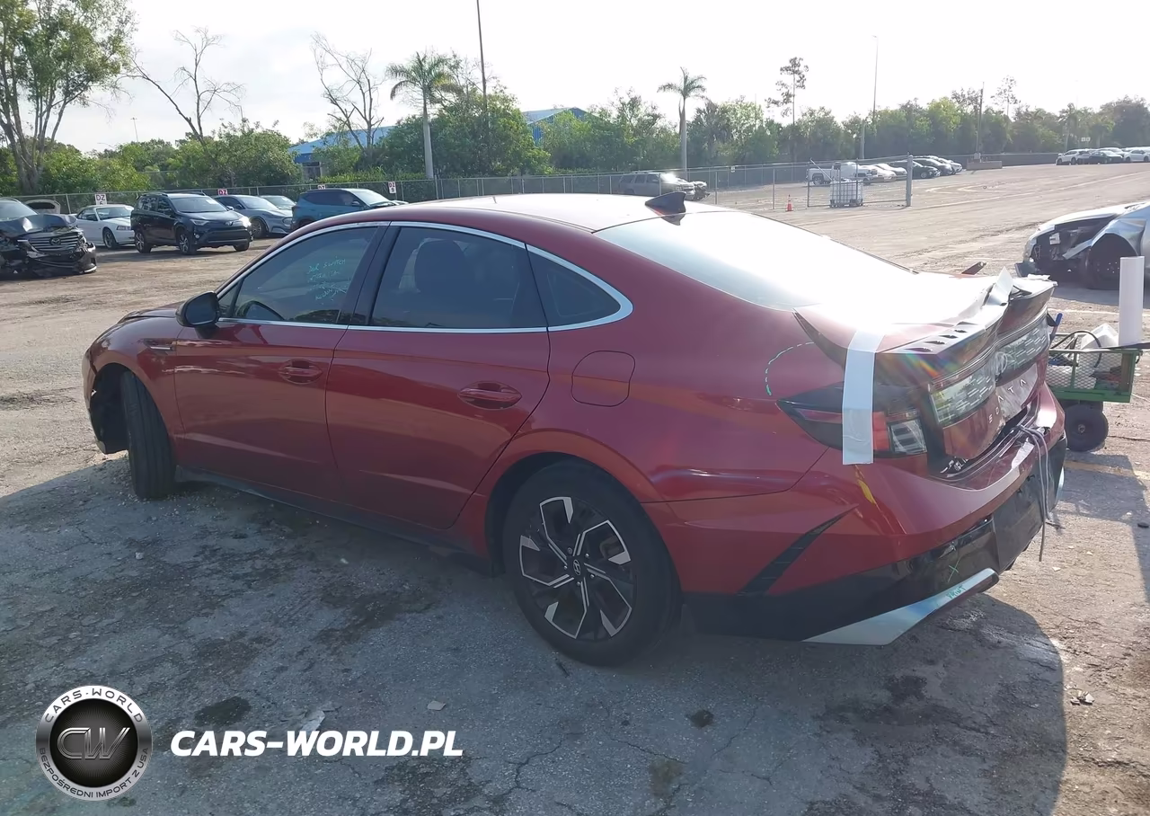 2024 Hyundai Sonata Sel VIN:KMHL64JA0RA387310 - 3