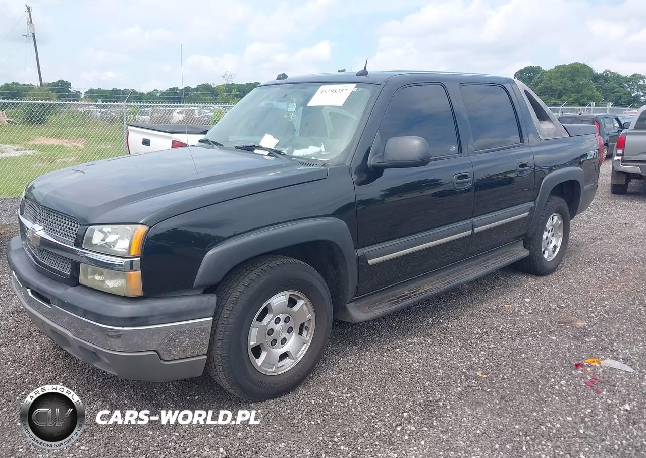 2004 Chevrolet Avalanche 1500 VIN:3GNEK12T84G227538 - 2