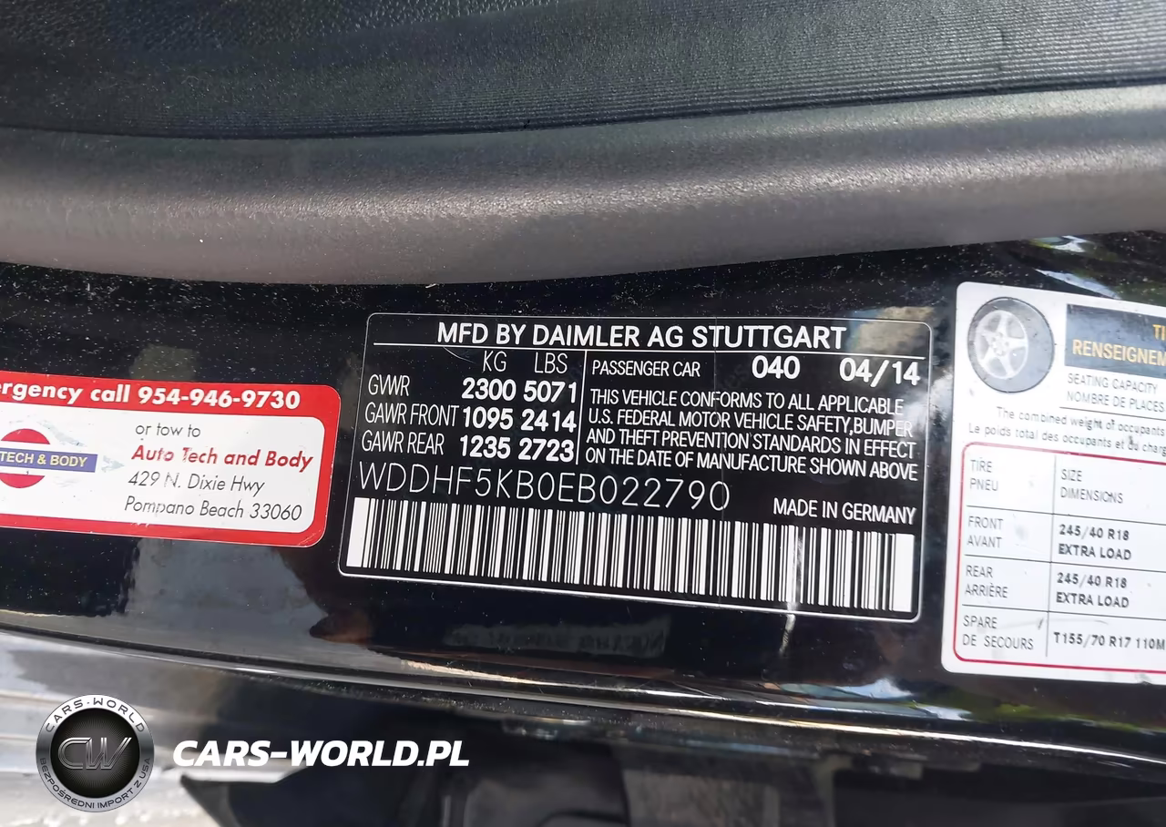 2014 Mercedes-Benz E 350 VIN:WDDHF5KB0EB022790 - 9