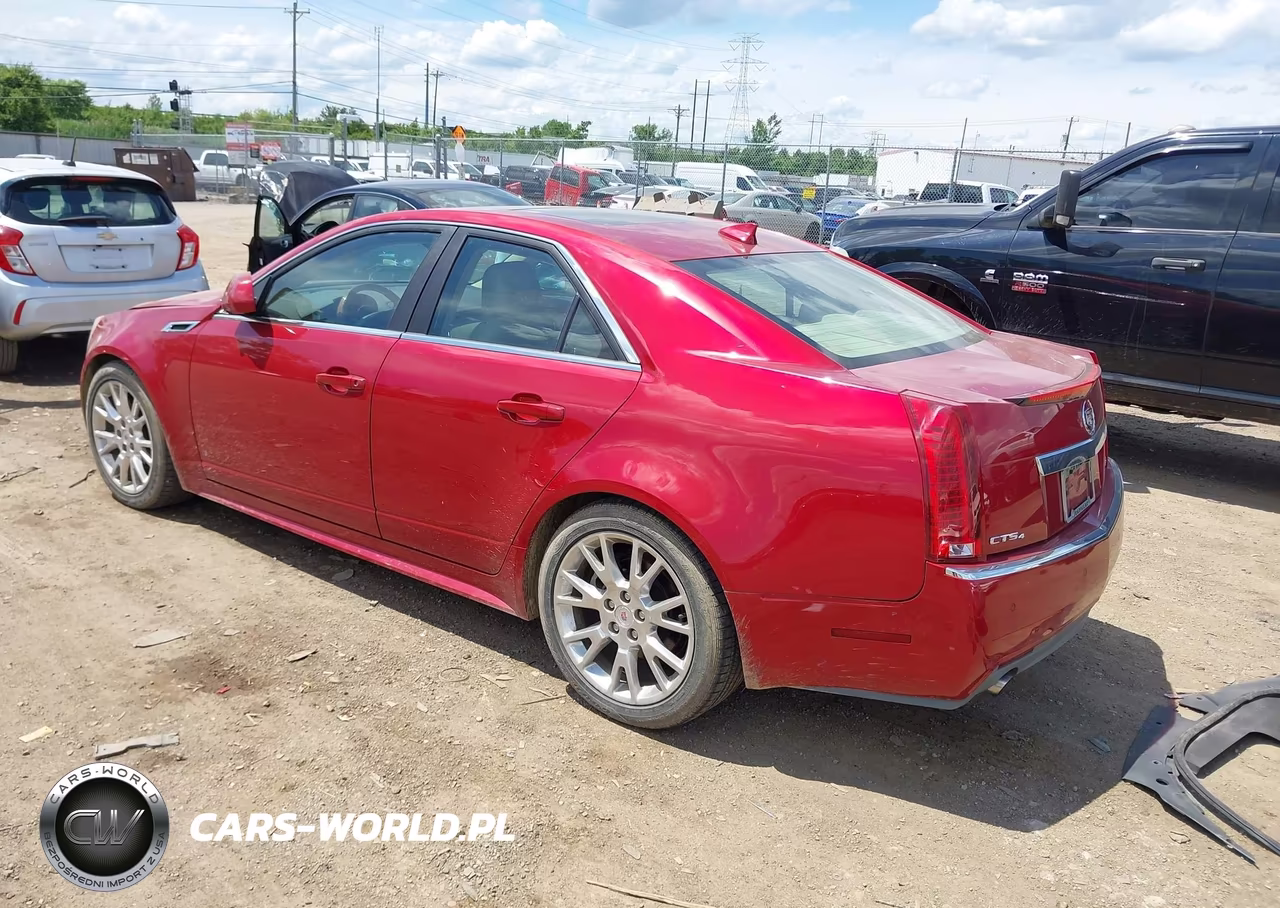 2012 Cadillac Cts Premium VIN:1G6DS5E3XC0113277 - 3