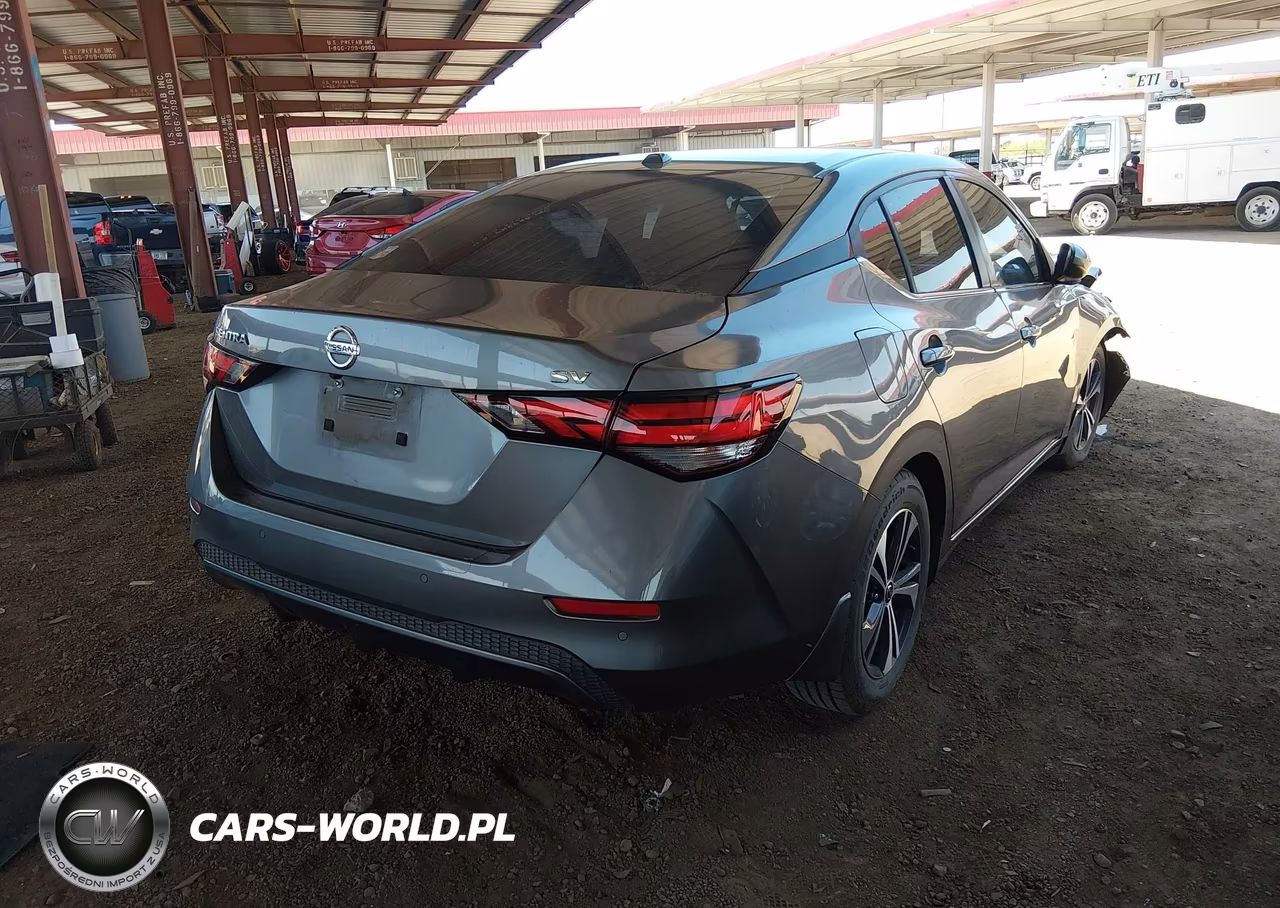 2022 Nissan Sentra Sv Xtronic Cvt VIN:3N1AB8CV1NY291564 - 4