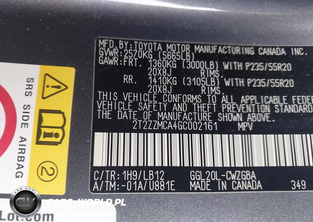 2016 Lexus Rx 350 VIN:2T2ZZMCA4GC002161 - 9