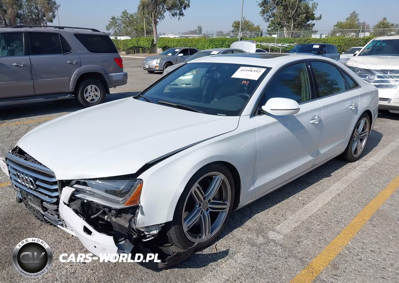2013 Audi A8 4.0T VIN:WAUA2AFD6DN016997 - 2