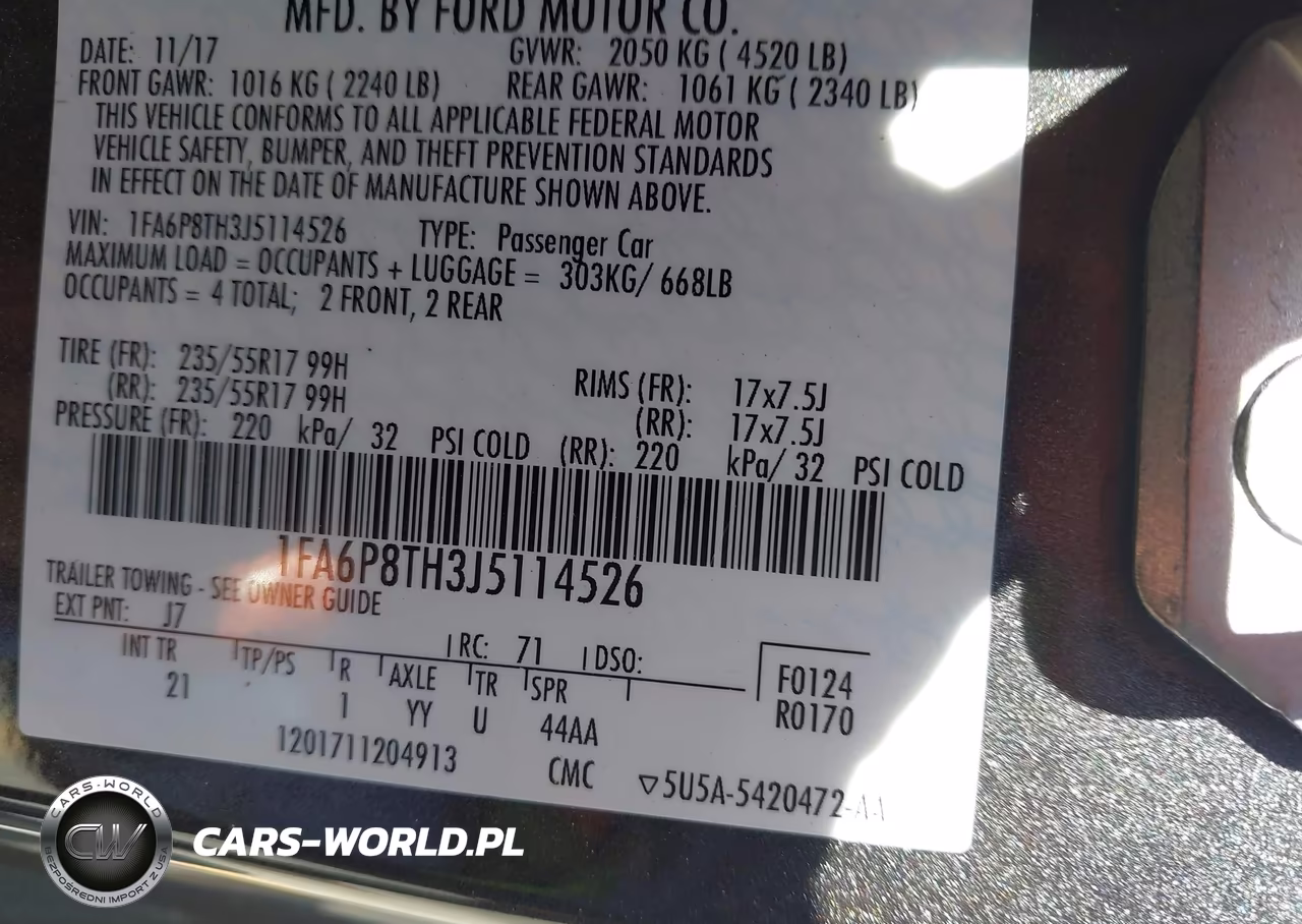 2018 Ford Mustang Ecoboost VIN:1FA6P8TH3J5114526 - 9