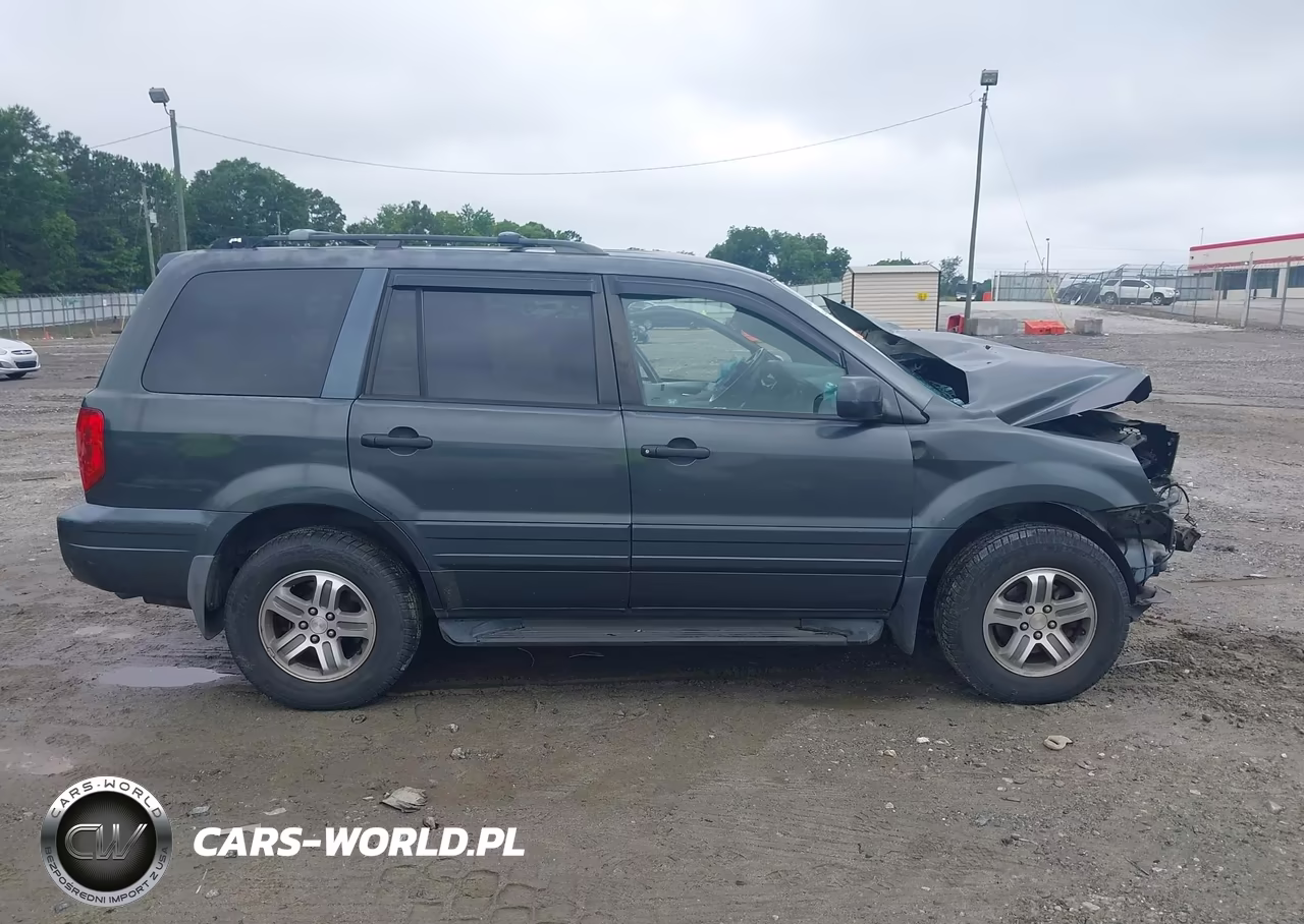 2004 Honda Pilot Ex VIN:2HKYF18444H513372 - 13