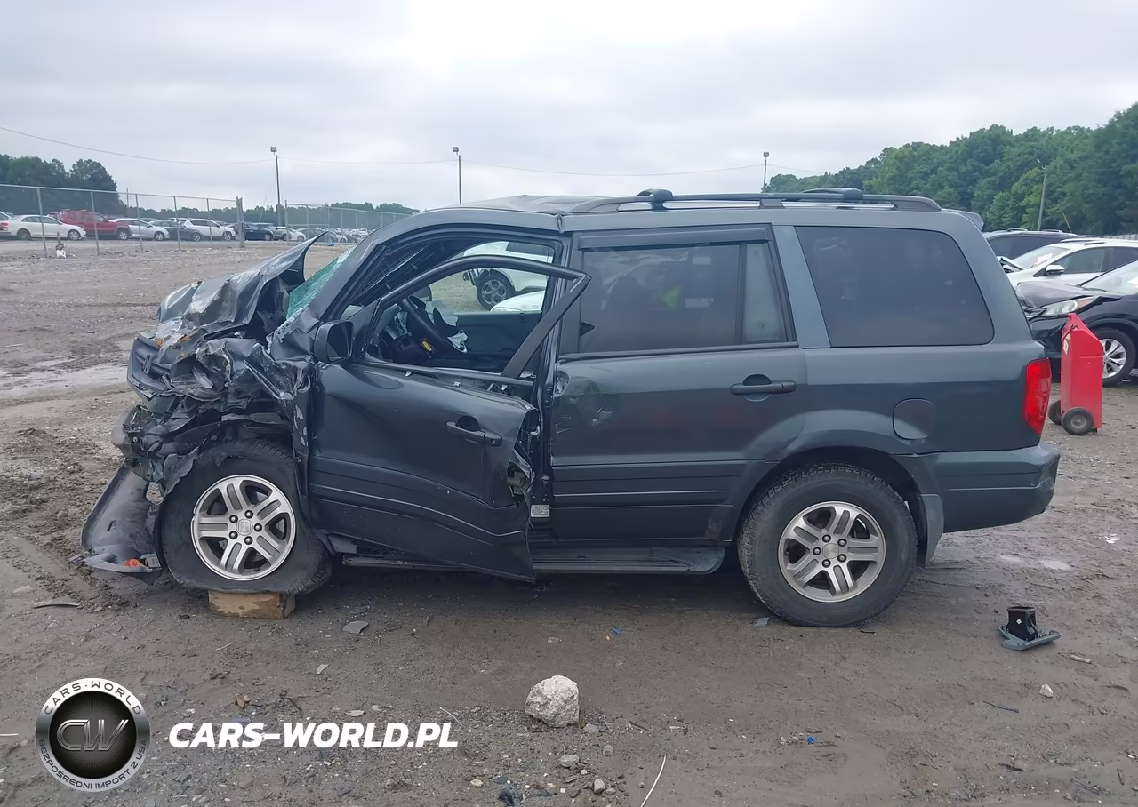 2004 Honda Pilot Ex VIN:2HKYF18444H513372 - 14