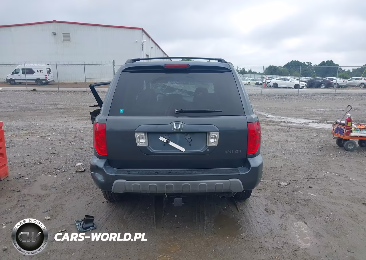 2004 Honda Pilot Ex VIN:2HKYF18444H513372 - 16