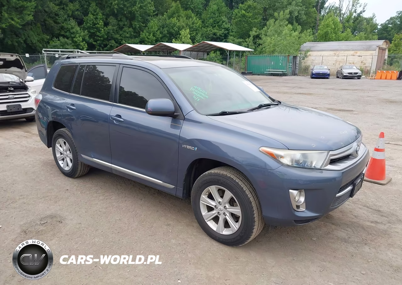 2012 Toyota Highlander Hybrid Base V6 – zdjęcie 1 z 16