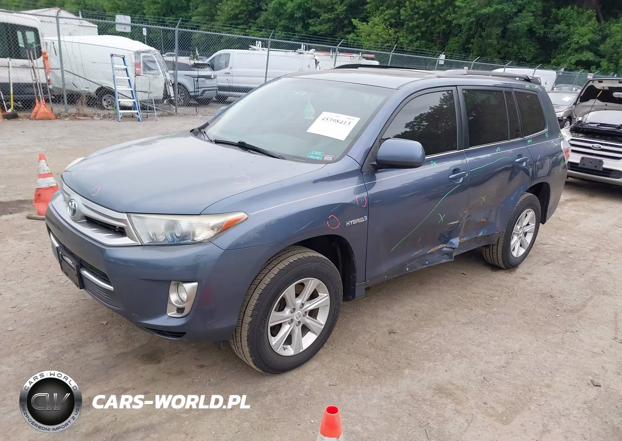 2012 Toyota Highlander Hybrid Base V6 VIN:JTEBC3EH4C2009045 - 2