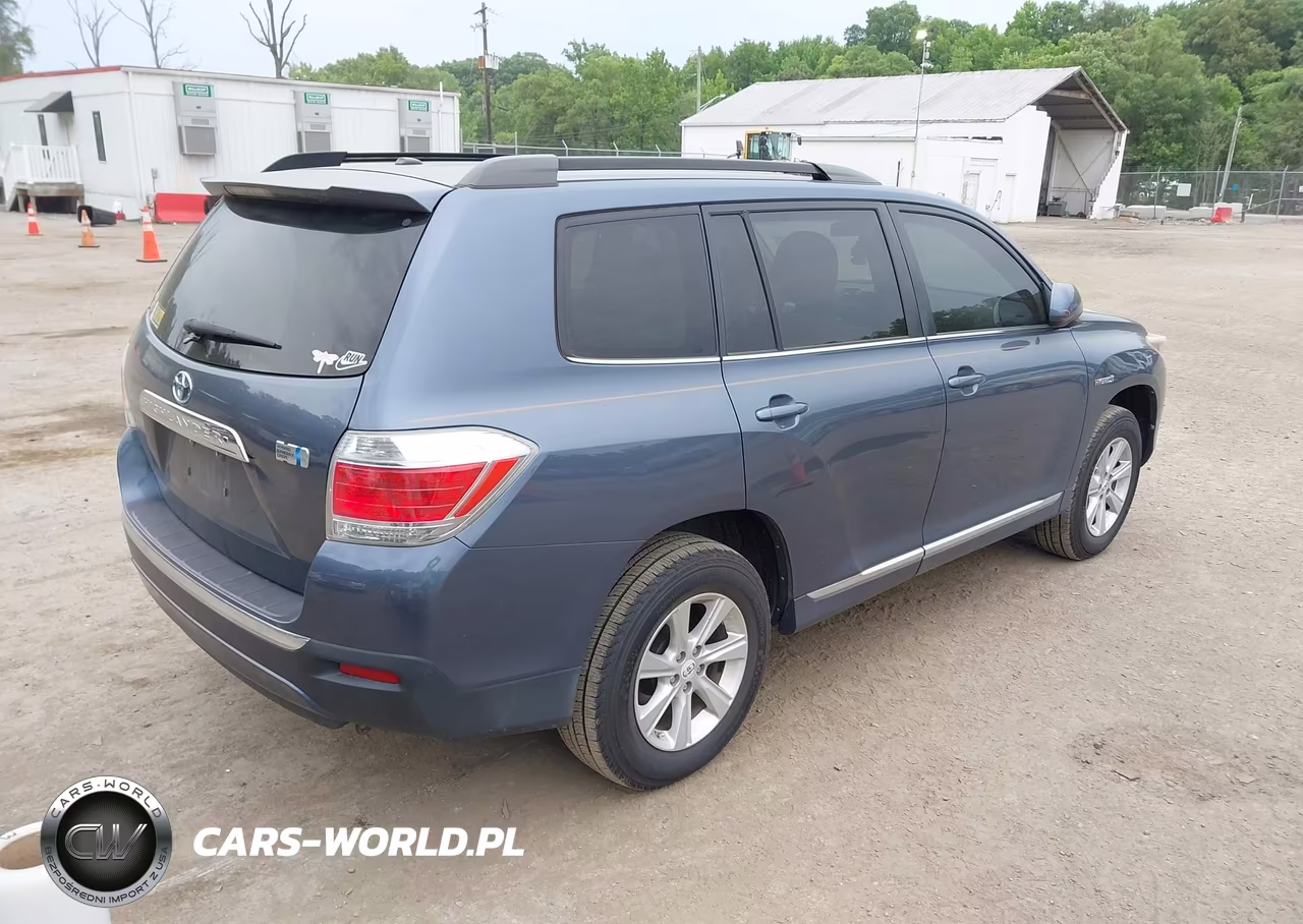 2012 Toyota Highlander Hybrid Base V6 VIN:JTEBC3EH4C2009045 - 4