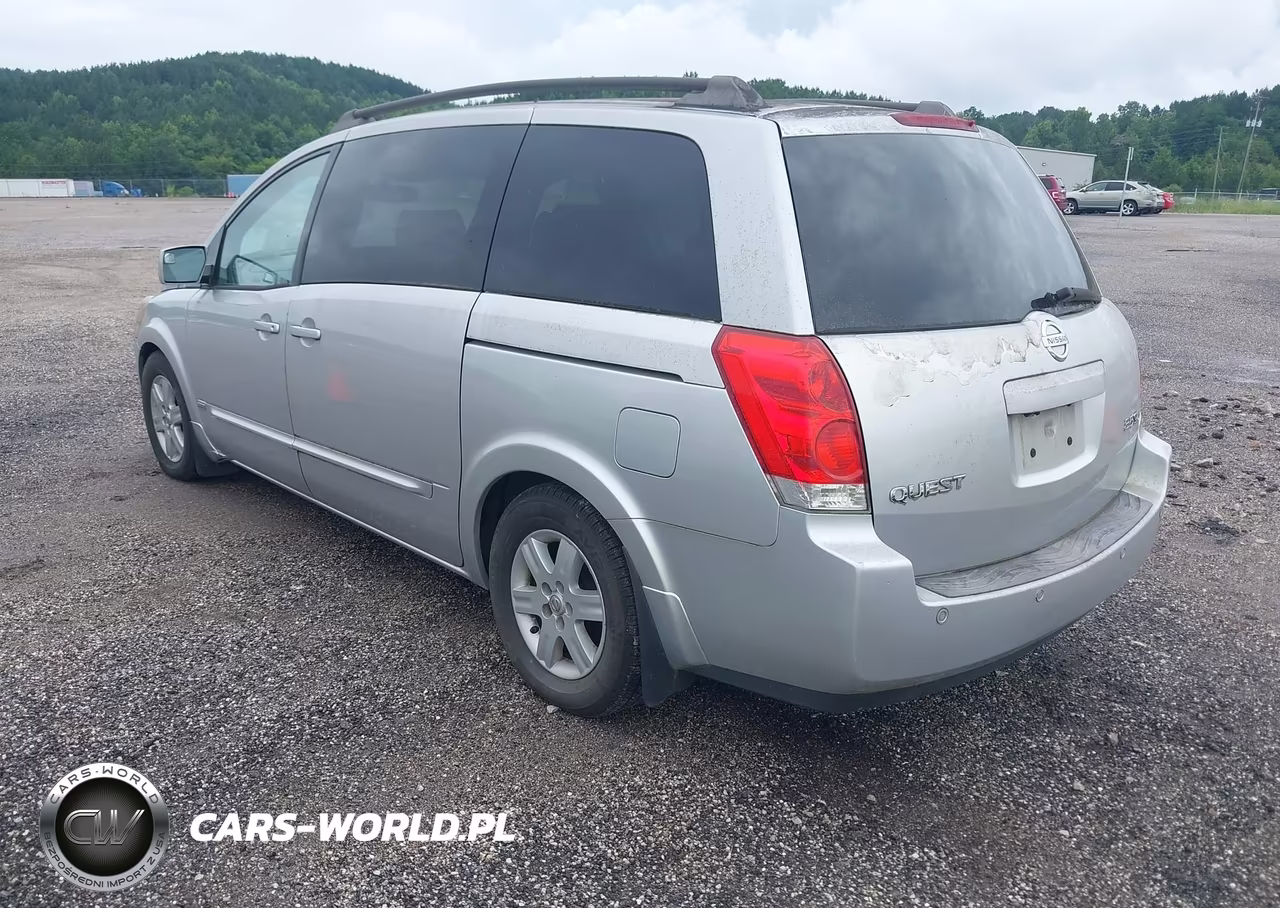 2006 Nissan Quest 3.5 Sl VIN:5N1BV28U26N122721 - 3