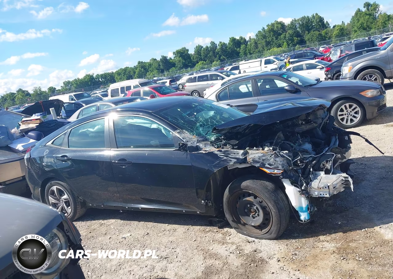 2021 Honda Civic Lx VIN:19XFC2F61ME001101 - 12