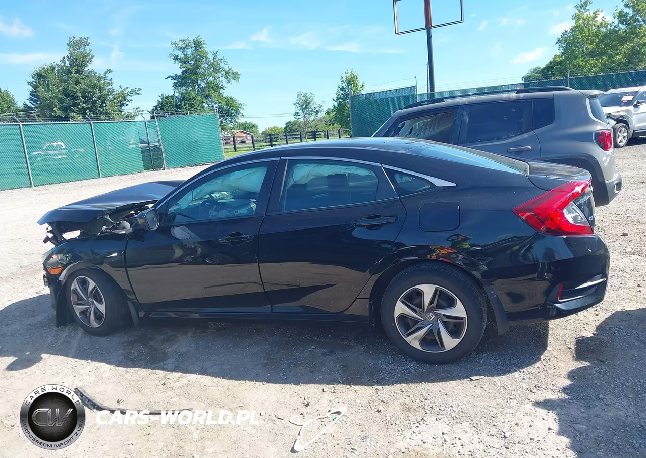 2021 Honda Civic Lx VIN:19XFC2F61ME001101 - 13