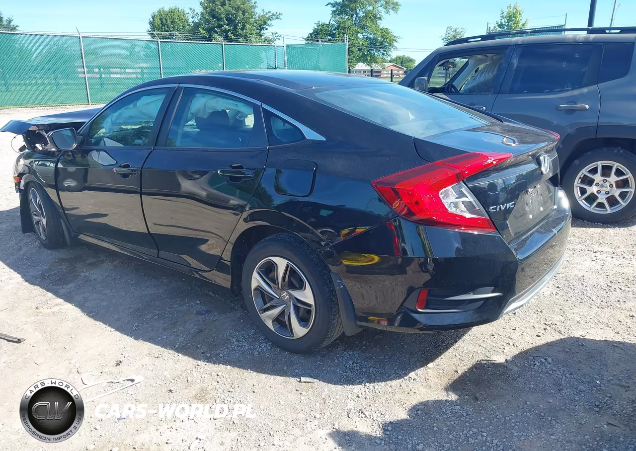 2021 Honda Civic Lx VIN:19XFC2F61ME001101 - 3